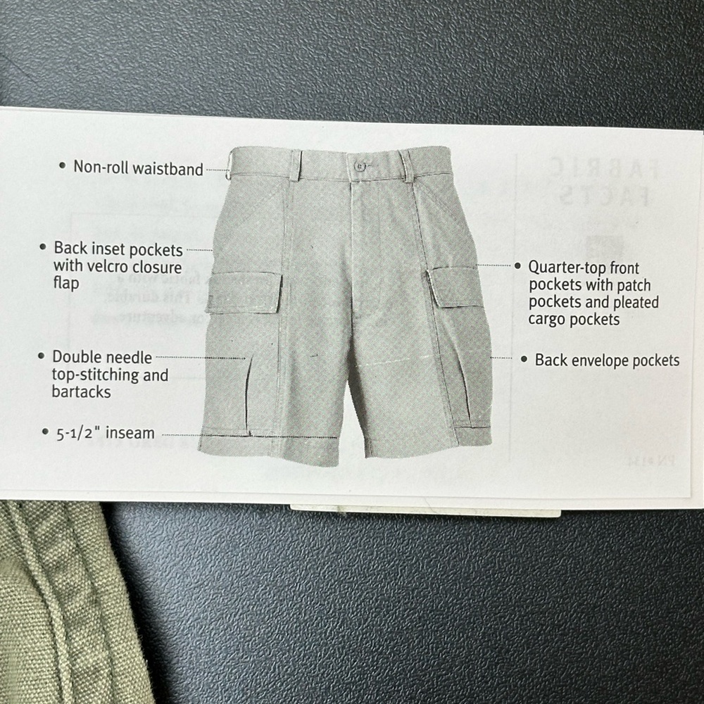 Sportif Olive Flat Iron Cotton Canvas Cargo Shorts 34
Y2K Outdoor Hiking… - Picture 14 of 15